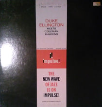 Carica l&#39;immagine nel visualizzatore di Gallery, Duke Ellington Meets Coleman Hawkins : Duke Ellington Meets Coleman Hawkins (LP, Album, Gat)
