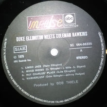 Carica l&#39;immagine nel visualizzatore di Gallery, Duke Ellington Meets Coleman Hawkins : Duke Ellington Meets Coleman Hawkins (LP, Album, Gat)
