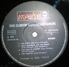Carica l&#39;immagine nel visualizzatore di Gallery, Duke Ellington Meets Coleman Hawkins : Duke Ellington Meets Coleman Hawkins (LP, Album, Gat)
