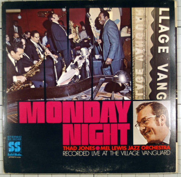 Thad Jones / Mel Lewis Orchestra : Monday Night (LP, Album, Uni)