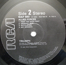 Carica l&#39;immagine nel visualizzatore di Gallery, Triumph (2) : Allied Forces (LP, Album)
