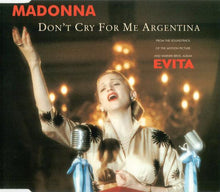 Carica l'immagine nel visualizzatore di Gallery, Madonna : Don't Cry For Me Argentina (CD, Single, CD2)
