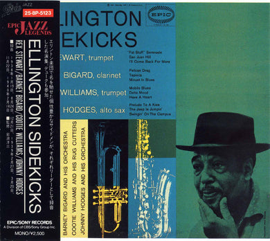 Johnny Hodges And His Orchestra, Rex Stewart And His Orchestra, Barney Bigard And His Orchestra & Cootie Williams & His Rug Cutters : Ellington Sidekicks (CD, Album, Comp, Mono)