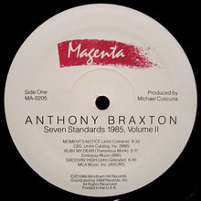 Carica l&#39;immagine nel visualizzatore di Gallery, Anthony Braxton : Seven Standards 1985, Volume II (LP, Album)
