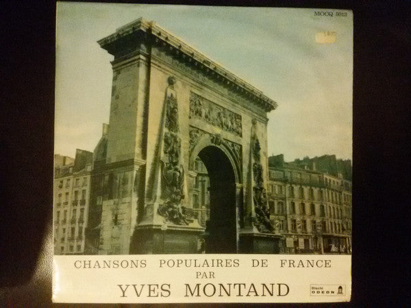 Yves Montand : Chansons Populaires De France (LP, RE)