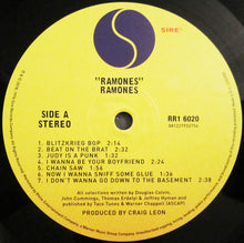 Carica l&#39;immagine nel visualizzatore di Gallery, Ramones : Ramones (LP, Album, RE, RM, 180)
