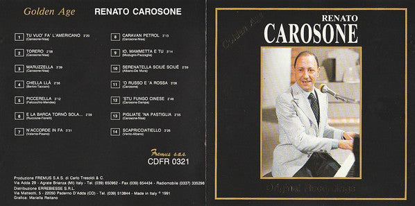 Renato Carosone : Renato Carosone (CD, Comp)