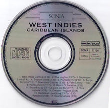 Carica l&#39;immagine nel visualizzatore di Gallery, Various : West Indies - Caribbean Islands (CD, Album, Comp)
