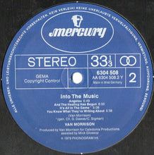 Carica l&#39;immagine nel visualizzatore di Gallery, Van Morrison : Into The Music (LP, Album)
