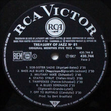 Carica l&#39;immagine nel visualizzatore di Gallery, The Original Memphis Five : Original Memphis Five‎ 1923-1928 (LP, Comp, Mono)

