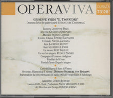 Carica l&#39;immagine nel visualizzatore di Gallery, Giuseppe Verdi, Leontyne Price, Giulietta Simionato, Franco Corelli, Ettore Bastianini, Wiener Philharmoniker, Herbert von Karajan : Il Trovatore (CD, Album)
