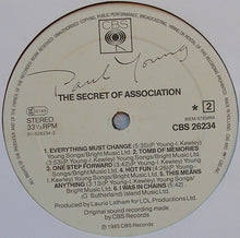 Carica l&#39;immagine nel visualizzatore di Gallery, Paul Young : The Secret Of Association (LP, Album)
