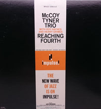 Carica l'immagine nel visualizzatore di Gallery, McCoy Tyner Trio With Roy Haynes And Henry Grimes : Reaching Fourth (LP, Album, RE, Gat)
