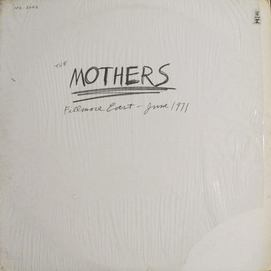 The Mothers : Fillmore East - June 1971 (LP, Album, Ter)