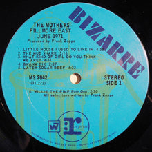 Carica l&#39;immagine nel visualizzatore di Gallery, The Mothers : Fillmore East - June 1971 (LP, Album, Ter)
