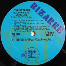 Carica l&#39;immagine nel visualizzatore di Gallery, The Mothers : Fillmore East - June 1971 (LP, Album, Ter)
