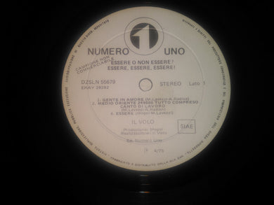 Il Volo : Essere O Non Essere ? (LP, Album, Promo)
