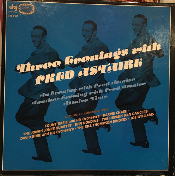 Fred Astaire : Three Evenings With Fred Astaire (3xLP)