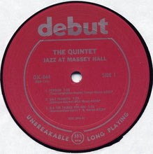 Carica l&#39;immagine nel visualizzatore di Gallery, The Quintet : Jazz At Massey Hall (LP, Album, Mono, RE, Pit)
