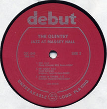 Carica l&#39;immagine nel visualizzatore di Gallery, The Quintet : Jazz At Massey Hall (LP, Album, Mono, RE, Pit)
