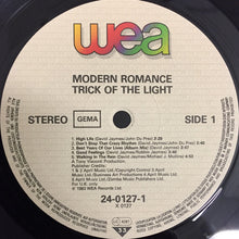 Carica l&#39;immagine nel visualizzatore di Gallery, Modern Romance : Trick Of The Light (LP, Album, RE)
