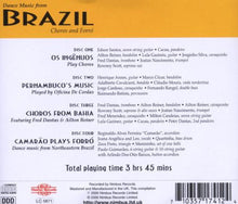 Carica l&#39;immagine nel visualizzatore di Gallery, Os Ingênuos, Oficina De Cordas, Fred Dantas, Ailton Reiner, Camarão : Dance Music From Brazil (Choros And Forró) (4xCD, Album, Comp)
