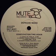 Carica l&#39;immagine nel visualizzatore di Gallery, Depeche Mode : Construction Time Again (LP, Album)
