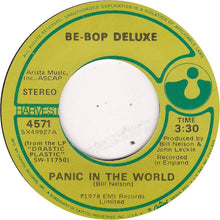 Carica l&#39;immagine nel visualizzatore di Gallery, Be Bop Deluxe : Panic In The World (7&quot;, Single, LA )
