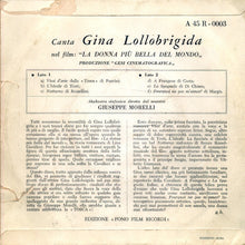 Carica l&#39;immagine nel visualizzatore di Gallery, Gina Lollobrigida : La Donna Più Bella Del Mondo (7&quot;, EP)
