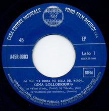 Carica l&#39;immagine nel visualizzatore di Gallery, Gina Lollobrigida : La Donna Più Bella Del Mondo (7&quot;, EP)
