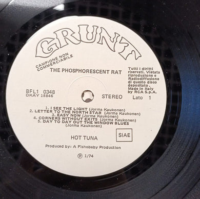 Hot Tuna : The Phosphorescent Rat (LP, Album, Promo, Gat)