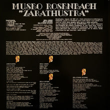 Carica l'immagine nel visualizzatore di Gallery, Museo Rosenbach : Zarathustra (LP, Album, RE, Gat)
