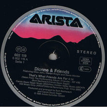 Carica l&#39;immagine nel visualizzatore di Gallery, Dionne &amp; Friends Featuring Elton John, Gladys Knight And Stevie Wonder : That&#39;s What Friends Are For (12&quot;, Maxi)
