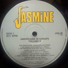 Carica l&#39;immagine nel visualizzatore di Gallery, Various : Americans In Europe Vol. 2 (LP, Album)
