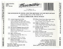 Carica l&#39;immagine nel visualizzatore di Gallery, Dick Hyman : The Kingdom Of Swing &amp; The Republic Of Oop Bop Sh&#39;Bam (CD, Album)

