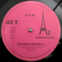 Carica l&#39;immagine nel visualizzatore di Gallery, D.B.M. : Discobeatlemania / Kiss Me (12&quot;)
