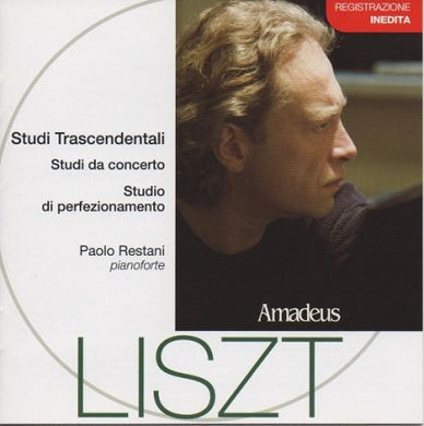 Franz Liszt / Paolo Restani : Dodici studi trascendentali S. 139, Due studi da concerto S. 145, Studi di perfezionamento S. 143 (CD, Album)