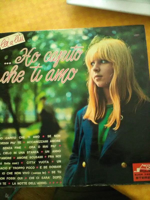 Roberto Negri : Lei A Lui ... Ho Capito Che Ti Amo (LP)