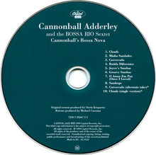 Carica l&#39;immagine nel visualizzatore di Gallery, Cannonball Adderley With Bossa Rio : Cannonball&#39;s Bossa Nova (CD, Album, RE, RM, RP)
