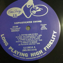 Carica l&#39;immagine nel visualizzatore di Gallery, Cannonball Adderley : Sophisticated Swing (LP, Album, Mono, RE)
