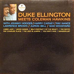 Duke Ellington Meets Coleman Hawkins : Duke Ellington Meets Coleman Hawkins (LP, Album, Mono, RP, Gat)