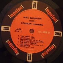 Carica l&#39;immagine nel visualizzatore di Gallery, Duke Ellington Meets Coleman Hawkins : Duke Ellington Meets Coleman Hawkins (LP, Album, Mono, RP, Gat)

