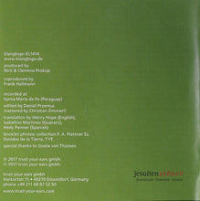 Carica l&#39;immagine nel visualizzatore di Gallery, Luis Szaran, Sonidos De Paraquaria : Jungle Baroque (Music From A Golden Era) (CD)

