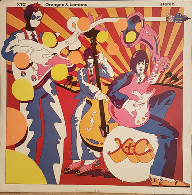 XTC : Oranges & Lemons (2xLP, Album, SRC)