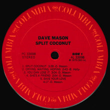 Carica l'immagine nel visualizzatore di Gallery, Dave Mason : Split Coconut (LP, Album, Pit)
