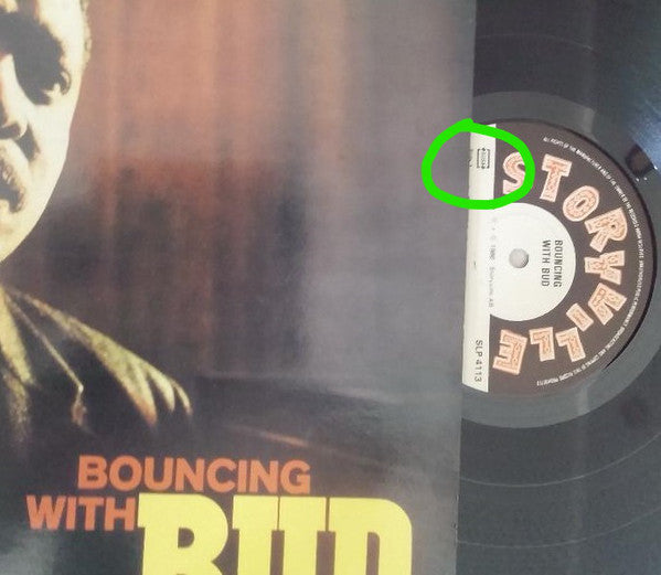 Bud Powell : Bouncing With Bud (LP, Album, RE)
