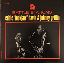 Carica l'immagine nel visualizzatore di Gallery, Eddie "Lockjaw" Davis &amp; Johnny Griffin : Battle Stations (LP, Album, Mono, RE)
