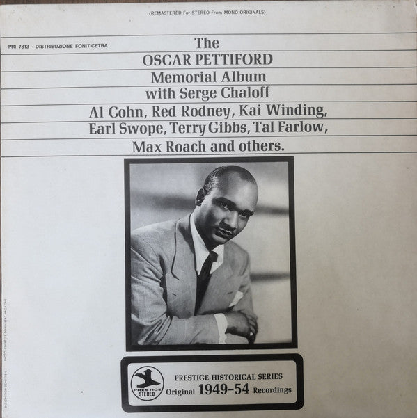 Oscar Pettiford : The Oscar Pettiford Memorial Album (LP, Comp, RE, RM)