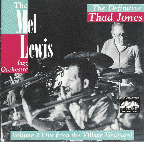 The Mel Lewis Jazz Orchestra : The Definitive Thad Jones (Volume 2 Live From The Village Vanguard) (CD, Album)