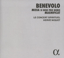 Carica l&#39;immagine nel visualizzatore di Gallery, Orazio Benevoli – Le Concert Spirituel, Hervé Niquet : Missa Si Deus Pro Nobis / Magnificat (CD, Album)
